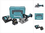 Makita Dpj 180 Rgj Scanalatrice A Batteria 18 V 100 Mm + 2X Batterie 6,0 Ah + Caricabatterie + Makpac