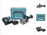 Scanalatrice A Batteria Makita Dpj 180 RG1J 18 V 100 Mm + 1X Batteria 6,0 Ah + Caricabatterie + Makpac