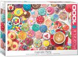 Puzzle Da 1000 Pezzi - Puzzle - Deliziosi Cupcake In Colori Vivaci + Set Di 3 Accessori Per Puzzle Deluxe