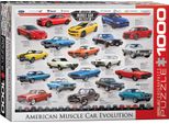 Puzzle Di 1000 Pezzi American Muscle Car Evolution