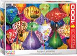 Puzzle Da 1000 Pezzi - Puzzle - Magnifiche Lanterne Di Carta Asiatiche + Accessori Per Puzzle
