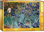 Puzzle Da 1000 Pezzi - Puzzle - Vincent Van Gogh - Iris + Cornice In Alluminio Per Puzzle Da 1000 Pezzi