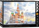Puzzle Da 1000 Pezzi - Puzzle - Cattedrale Di San Basilio Sulla Piazza Rossa A Mosca + Accessori Per Il Puzzle