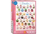Puzzle Da 1000 Pezzi - Puzzle - Deliziosi Cupcake In 1000 Colori + Set Deluxe Di 3 Accessori Per Puzzle
