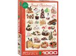 Puzzle Da 1000 Pezzi - Puzzle - Dolci Natalizi + Set Deluxe Di 3 Accessori Per Puzzle
