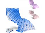 Mobili Clinica Materasso Antidecubito Materasso Antidecubito Mobi 1 Con Motore Compressore Materasso Ad Aria Per Decubito Grado 200X90X7 Cm 130 Celle Blu