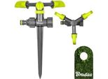 Irrigatore Circolare A 3 Bracci Con Picchetto A Terra Irrigatore A Impulsi Irrigazione Irrigatore Per Prato Lime Line Bradas