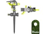 Irrigatore Circolare Con Picchetto A Terra Irrigatore A Impulsi Irrigazione Irrigatore Per Prato Lime Line LE-6103 Bradas