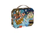 Puzzle Janod - Pirati - 36 Pezzi - Valigia - Poster