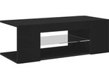 Mobile Tv Con Luci Led Nero 90X39X30Cm