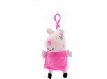Ciondolo Peluche Peppa Wutz (14 Cm) Portachiavi Per Bambini Luzie Locke