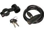 Kotarbau® Lucchetto Per Bicicletta 120 Cm Antifurto A Spirale Con Supporto
