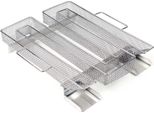 Wiltec Bbq Sparbrand 22X20,5X4,5Cm Generatore Di Fumo Freddo In Acciaio Inox, Tempo Di Combustione Fino A 8 H, Generatore Di Fumo Freddo Per Affumicatore A Freddo