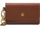 Fossil Porta Carte Di Credito Valerie Card Case Flap Brown Marrone