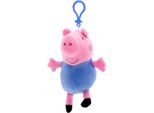 Ciondolo Peluche Peppa Wutz (14 Cm) Portachiavi Per Bambini George