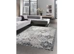 Tappeto Orientale Per Esterni Tappeto Da Salotto Ornamentale In Grigio Blu Dimensioni - 120X170 Cm
