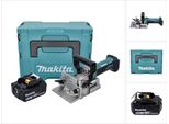 Makita Dpj 180 T1J Scanalatrice A Batteria 18 V 100 Mm + 1X Batteria 5,0 Ah + Makpac - Senza Caricabatterie