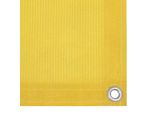 Vidaxl Schermo Privacy Per Balconi Giallo 90X500 Cm Hdpe