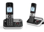 Telefono Cordless Duo Dect Nero Con Segreteria Alcatel F890Voiceduonoir
