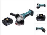 Smerigliatrice Angolare A Batteria Makita Dga 452 T1 18 V 115 Mm + 1X Batteria Ricaricabile 5,0 Ah - Senza Caricabatterie