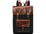 Fossil Zaino Per Laptop Zaino Con Scomparto Per Laptop Greenville Backpack Onyx Marrone Multicolore