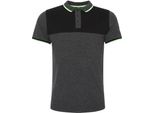 Liverpool Fc - Polo Da Uomo TA7896 (S) (Antracite/Nero)