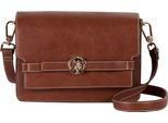 U.S. Polo Assn. Borsa A Tracolla Argentario Flap Crossbody Bag Brown Marrone