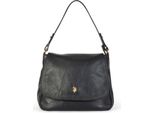 U.S. Polo Assn. Pelle Borsa A Tracolla Arlington Flap Crossbody Bag Black Nero