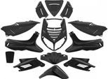 Carenatura Tnt 13 Pezzi Compatibile Con Peugeot Speedfight 2, Nero Non Verniciato