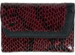 Braun BüFfel Pelle Portafoglio Luise Wallet 15CS Burgundy Porpora Multicolore