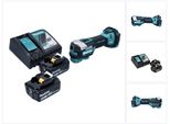 Utensile Multifunzione A Batteria Makita Dtm 52 Rg 18 V Starlock Max Brushless + 2X Batteria Ricaricabile 6,0 Ah + Caricabatterie