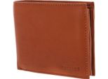 Mustang Pelle Portafoglio Livorno Wallet Cognac Marrone