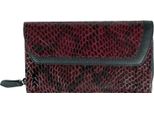 Braun BüFfel Pelle Portafoglio Luise Wallet 26CS Burgundy Porpora Multicolore