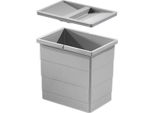 Bidone Interno Hailo 1093479 Con Coperchio 18 L 320X226X295 Mm 2 Maniglie