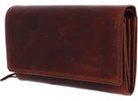 Mustang Pelle Portafoglio Udine Wallet With Flap Cognac Marrone