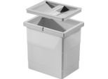 Bidone Interno Hailo 1107289 Con Coperchio 6,5 L 226X174X200 Mm 2 Maniglie