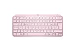 Logitech Mx Keys Mini Tastiera Illuminata Wireless, Minimal, Compatta, Bluetooth, Retroilluminata, USB-C, Compatibile Con Apple Macos, Ios, Windows, Linux, Android, In Metallo