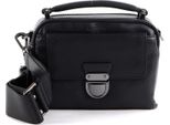 Saddler Pelle Borsa A Tracolla Borsetta Neptune Black Nero