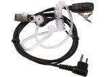 Retevis M001 Cuffia Per Trasmettitore, Auricolari A Tubo A 2 Punte (1 Ks)