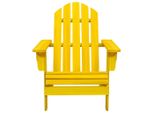 Vidaxl Sedia Da Giardino Adirondack In Legno Massiccio Di Abete Giallo