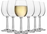Krosno Bicchieri Da Vino Bianco Puro, Set Di 6, 280 Ml