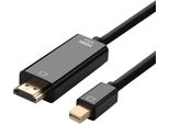 Aisens - Cavo Convertitore Da Mini Dp A Hdmi, Mini Dp/M-Hdmi/M, Nero, 2,0 M