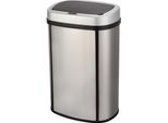 Pattumiera Automatica In Acciaio Inox Da 58 L Kitchen Move Bat-58Ls06A Silvery