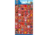Set Di Adesivi Paw Patrol Junior Rosso 60 Pezzi