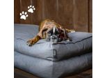 Cuscino Per Cani Madison Panama 120X90X15 Cm Grigio