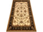 Tappeto Di Lana Polonia Tari Tabacco Beige 170X235 Cm