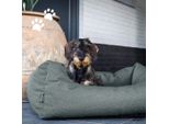 Madison Cuscino Per Cani Da Esterno Manchester 100X80X25 Cm Grigio