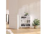 Vidaxl Credenza Bianca 57X35X70 Cm Materiale A Base Di Legno