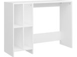 Syfax™ Scrivania Bianca 102,5X35X75 Cm In Legno Multistrato