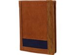 Mustang Pelle Portafoglio Bozen Leather Wallet Cognac Marrone